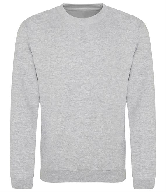 Ladies Heather Grey Sweatshirt - Embrace The Journey