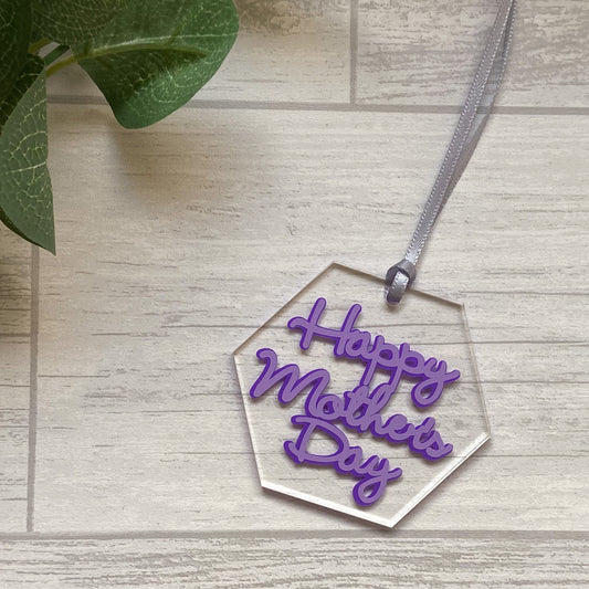 Happy Mother's Day Acrylic Decoration, Gift For Mum, Mum Keepsake