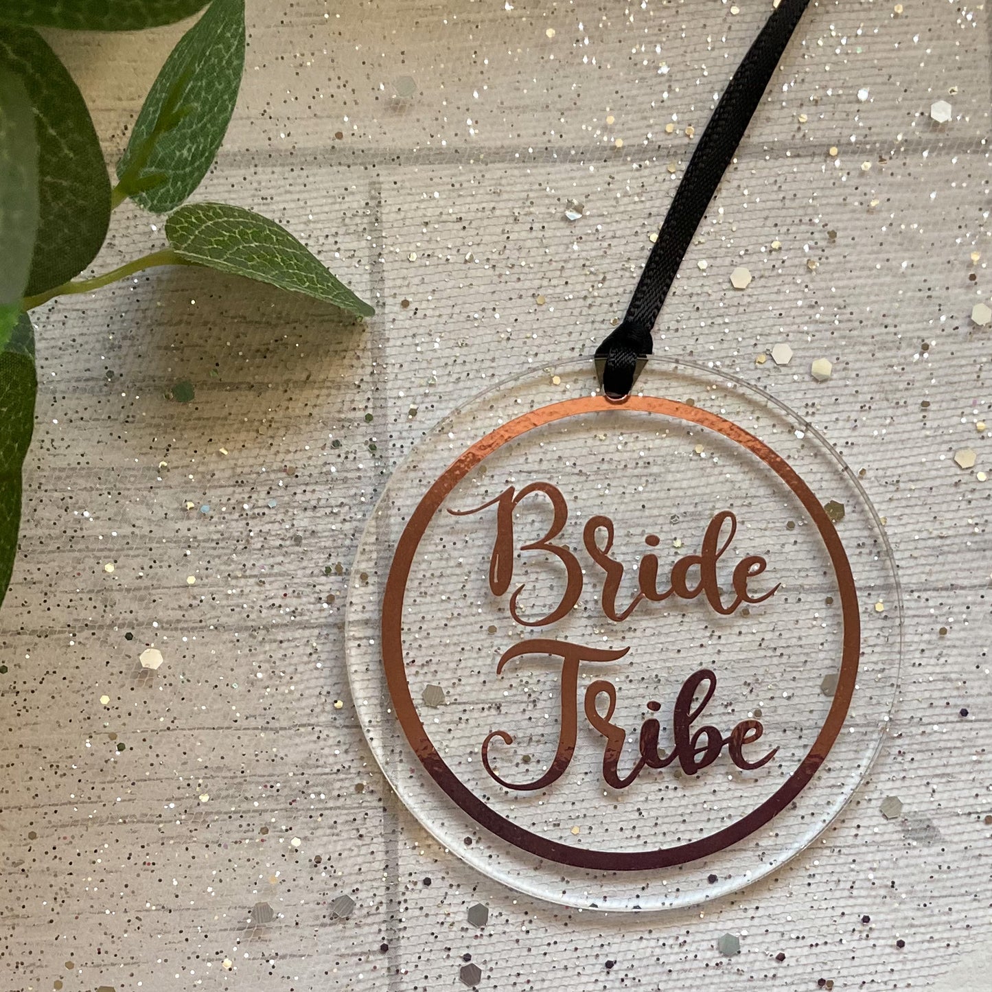 Bride Tribe Wedding Keepsake Acrylic Decoration, Bridal Party Gift, Hen Party Gift