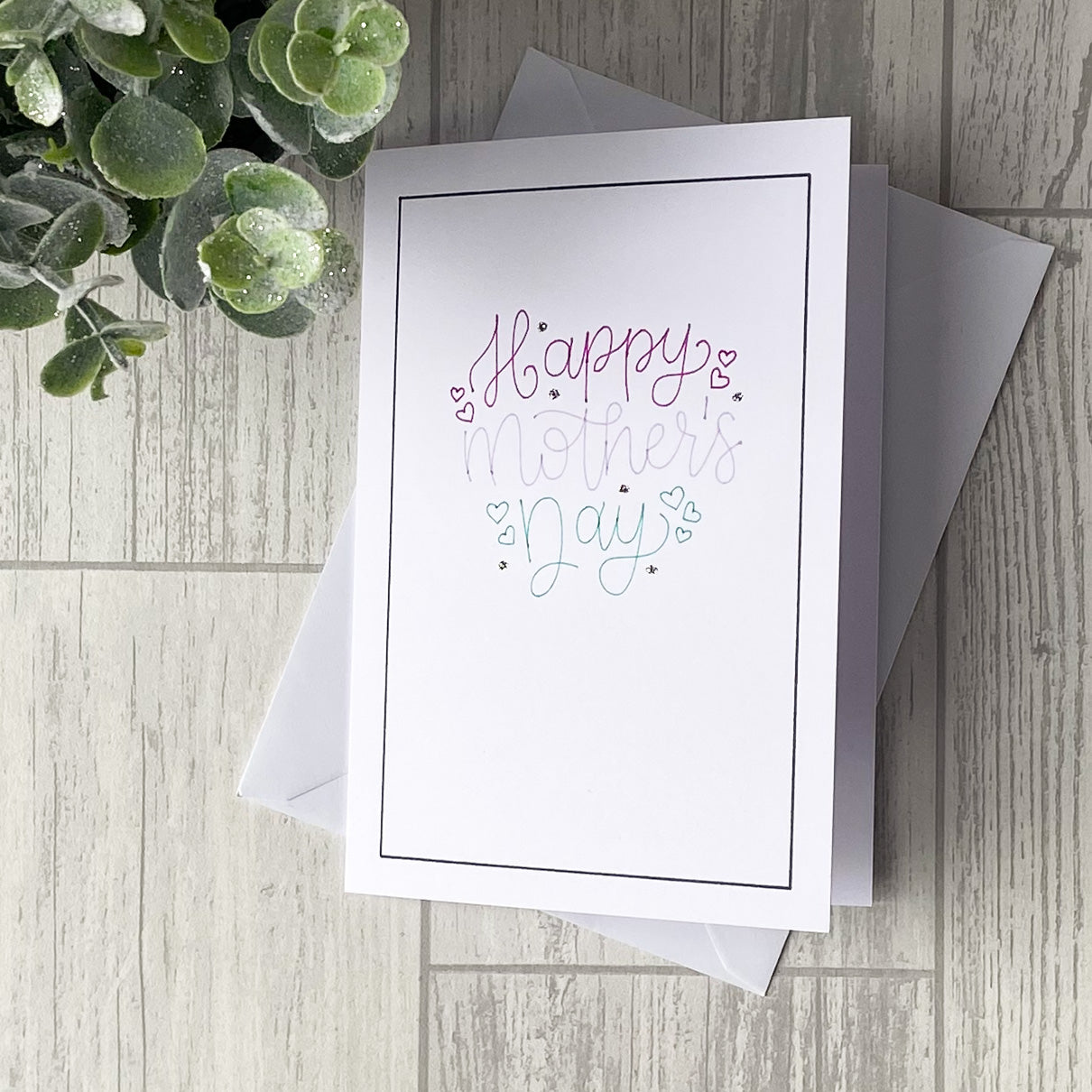 Mother's Day Card - 'Happy Mother's Day - Card For Mum