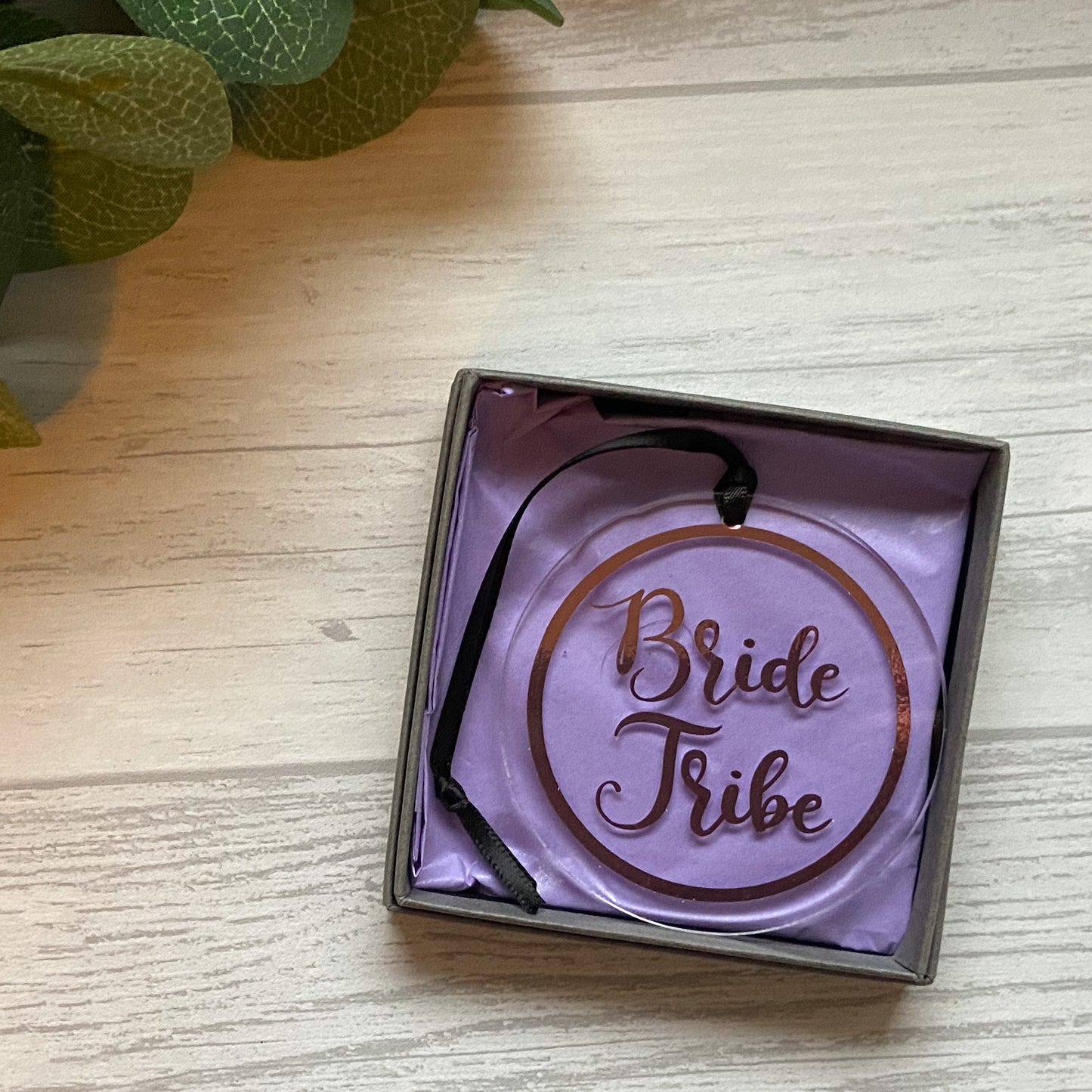 Bride Tribe Wedding Keepsake Acrylic Decoration, Bridal Party Gift, Hen Party Gift